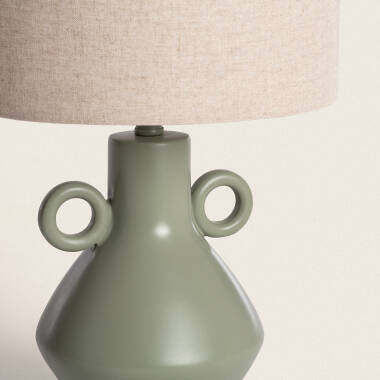Bild von Tischlampe aus Kunstharz Moudrost
