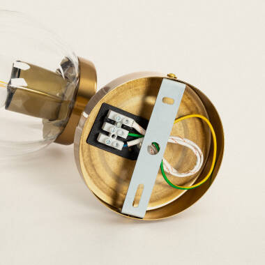 Afbeelding van Wandlamp Outdoor Metaal en Glas Driyah