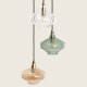 Image de Suspension Métal et Verre 3  Spots Blas