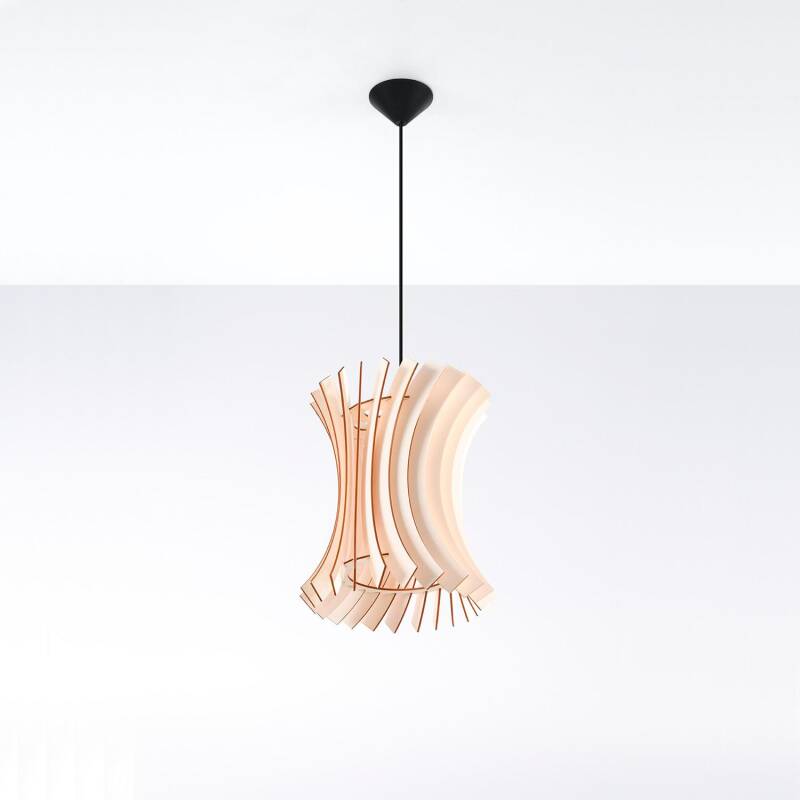 Afbeelding van Hanglamp Oriana Hout SOLLUX