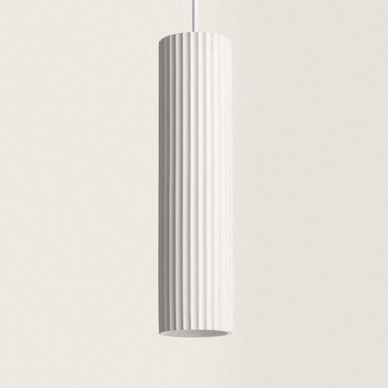 Immagine di Lampada a Sospensione Gesso Colum