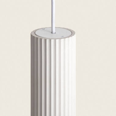 Immagine di Lampada a Sospensione Gesso Colum