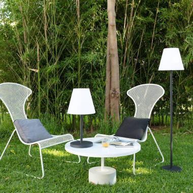 Image of Maipo Aluminium Outdoor Floor Lamp 