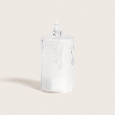 Bild von LED-Kerze mit Batterie 8 cm Bild von LED-Kerze mit Batterie 8 cm