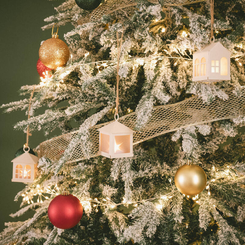 Immagine di Casetta Natalizia LED a Pile Gharan 1