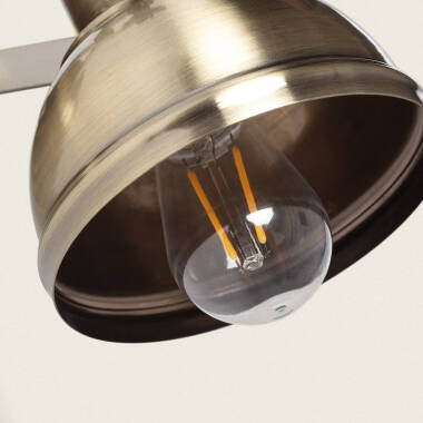 Image of Brass Wall Lamp with USB Rechargeable Battery 