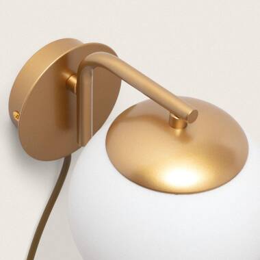 Bild von Wandleuchte aus Metall und Glas Moonlight Cosmic Bild von Wandleuchte aus Metall und Glas Moonlight Cosmic