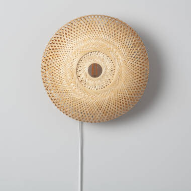 Image of Manen Bamboo Wall Lamp