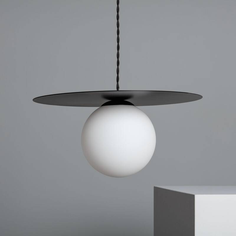 Image de Suspension Verre et Métal Luminia