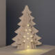 Image de Sapin de Noël LED Bois avec Batterie Kolm