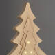 Image de Sapin de Noël LED Bois avec Batterie Kolm