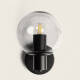 Image de Lampe Murale Extérieur en Métal et Verre Yanbu