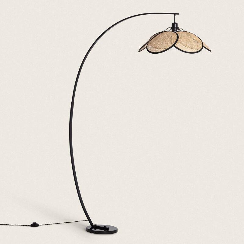 Staande BoogLamp Rotan Nirvana Ledkia staande-booglamp-rotan-nirvana-ledkia