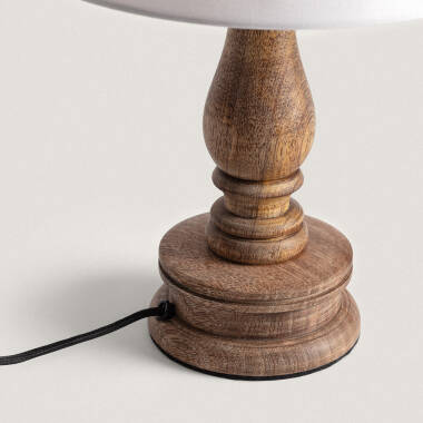 Image de Lampe à Poser Bois Chess ILUZZIA