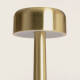 Image de Lampe à Poser LED Portable avec Batterie USB Rechargeable Métal Ciara