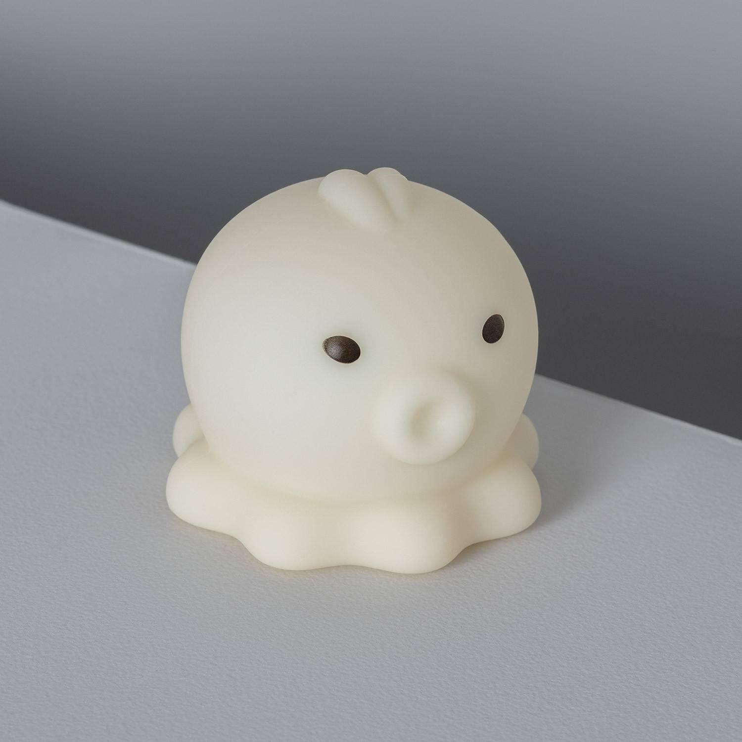 Lampka Nocna Dla Dzieci LED Ośmiornica RGB Silikonowa IP67 - widok prezentacyjny