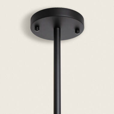 Bild von Hängeleuchte Metall und Glas Bull 4