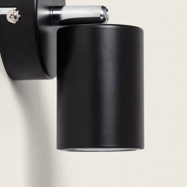 Immagine di Lampada da Soffitto Orientabile Metallo 1 Faretto Albus Black