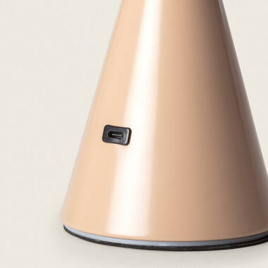 Image of 2W Azana Portable Metal LED Table Lamp with Rechargeable USB Battery