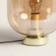 Image de Lampe à Poser Métal et Verre Nélida