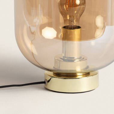 Bild von Tischlampe aus Metall und Glas Nélida