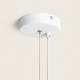 Image de Suspension Plâtre Double Colum