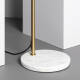 Image de Lampadaire Aluminium et Marbre Vinci 