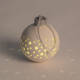 Image de Boule Noël LED Porcelaine avec Piles Estella