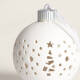Image de Boule Noël LED Porcelaine avec Piles Estella
