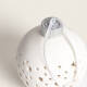 Image de Boule Noël LED Porcelaine avec Piles Estella