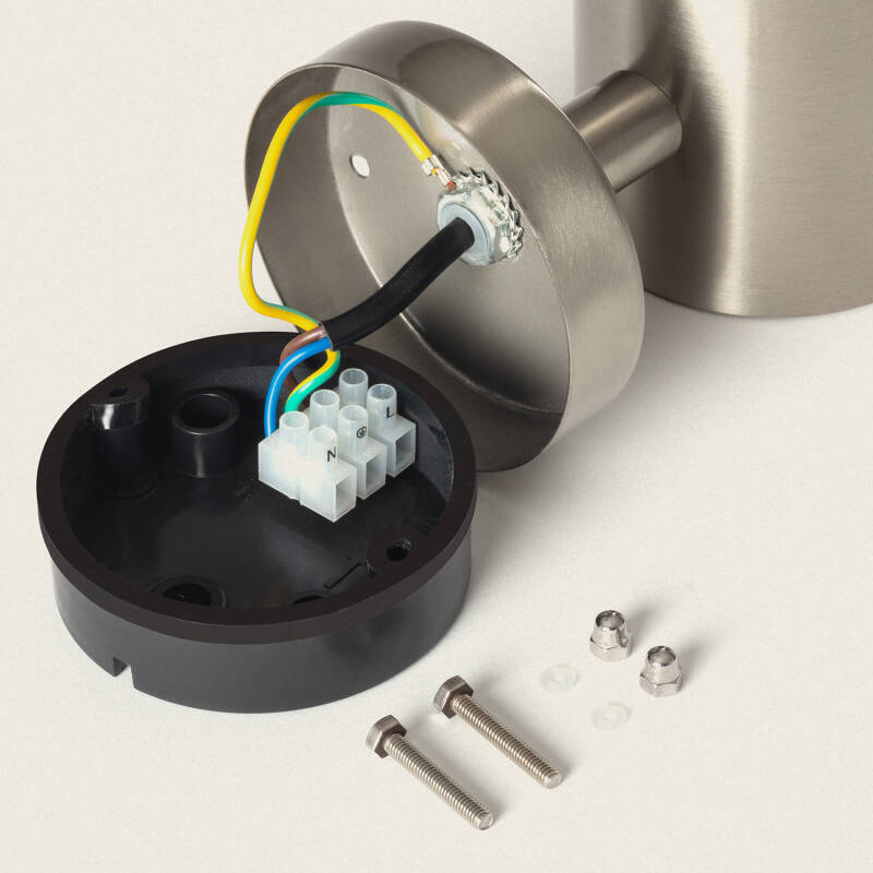 Bild von LED-Wandleuchte Außen 6W Edelstahl Inti