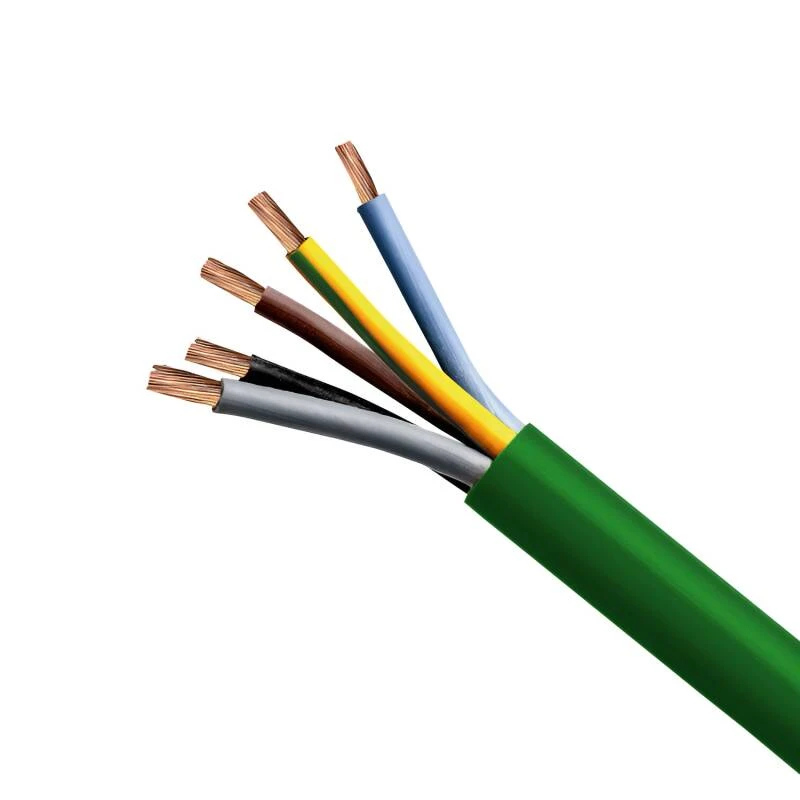 Afbeelding van Elektrische kabel 5x4mm²  Halogeenvrije RZ1-K (AS)