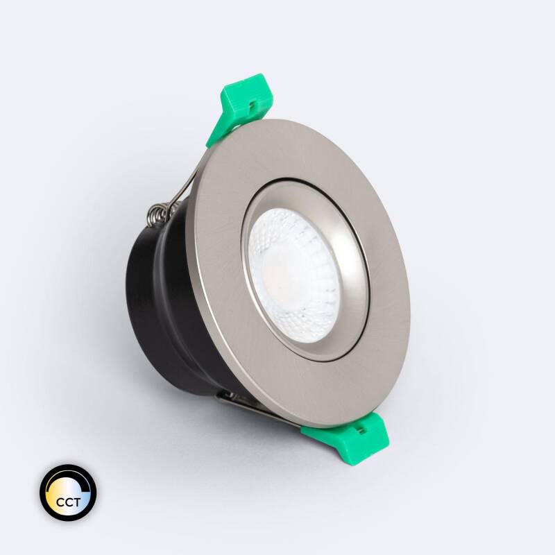 Afbeelding van Downlight LED 8W Rond Dimbaar IP65 Zaagmaat  Ø65 mm CCT Selecteerbaar RF90 Design Ajustable