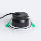 Bild von LED Downlight Einbaustrahler 5-8W Rund Feuerfest Dimmbar IP65 Ausschnitt Ø65mm Design Einstellbar