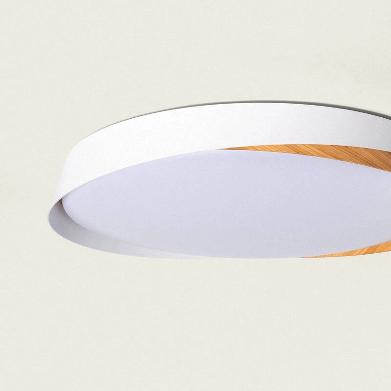 Image of Nil Round Metal 36W CCT Selectable LED Ceiling Light Ø520 mm