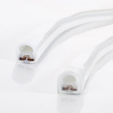 Image de Ruban LED Néon Dimmable 220V Blanc Chaud Semi-Circulaire 180 7.5W/m Coupe 100cm IP67 Sur mesure