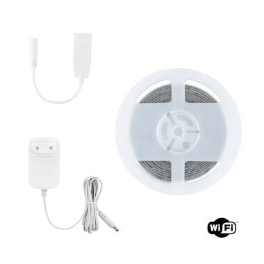 Bild von Set LED-Streifen RGBWW 12V 72LED/m 5m WiFi IP65 Schnitt alle 12.5cm