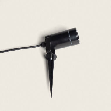 Image of Leaf Outdoor Spotlight with Spike for GU10 Bulb 