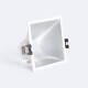 Bild von Downlight-Ring Eckig 45º Niedriger UGR-Wert für LED-Lampe GU10 / GU5.3 Schnitt 85x85 mm