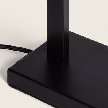 Image de Lampe à Poser Métal et Tissu Malena