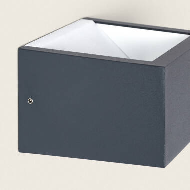 Image de Applique Murale LED Extérieure 9 W Aluminium Éclairage Double Face CCT Sélectionnable Sheffield Image de Applique Murale LED Extérieure 9 W Aluminium Éclairage Double Face CCT Sélectionnable Sheffield