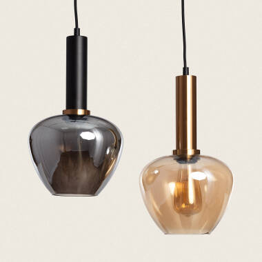 Image de Suspension Métal et Verre Daira