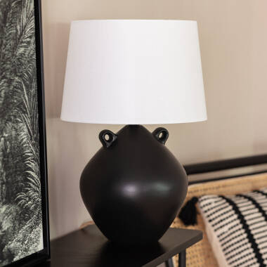 Bild von Tischlampe Keramik Cafuné