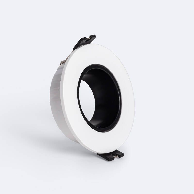 Afbeelding van Downlight Ring Conisch Laag UGR voor LED Lamp GU10 / GU5.3 Zaagmaat Ø 70 mm