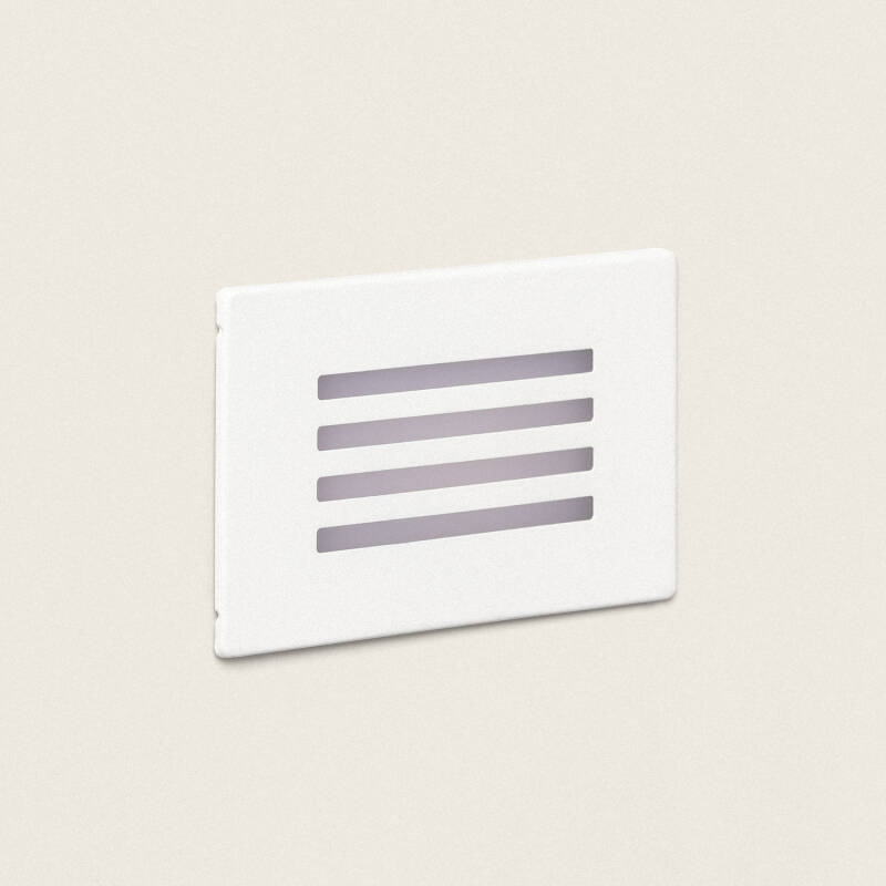 Image de Balise Murale Extérieure LED 3W Acier Inoxydable Encastrable Elis