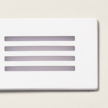 Image de Balise Murale Extérieure LED 3W Acier Inoxydable Encastrable Elis