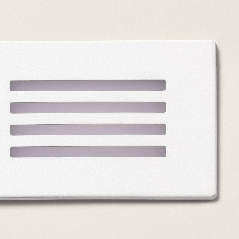 Image of Elis 3W Stainless Steel Outdoor Recessed LED Wall Light