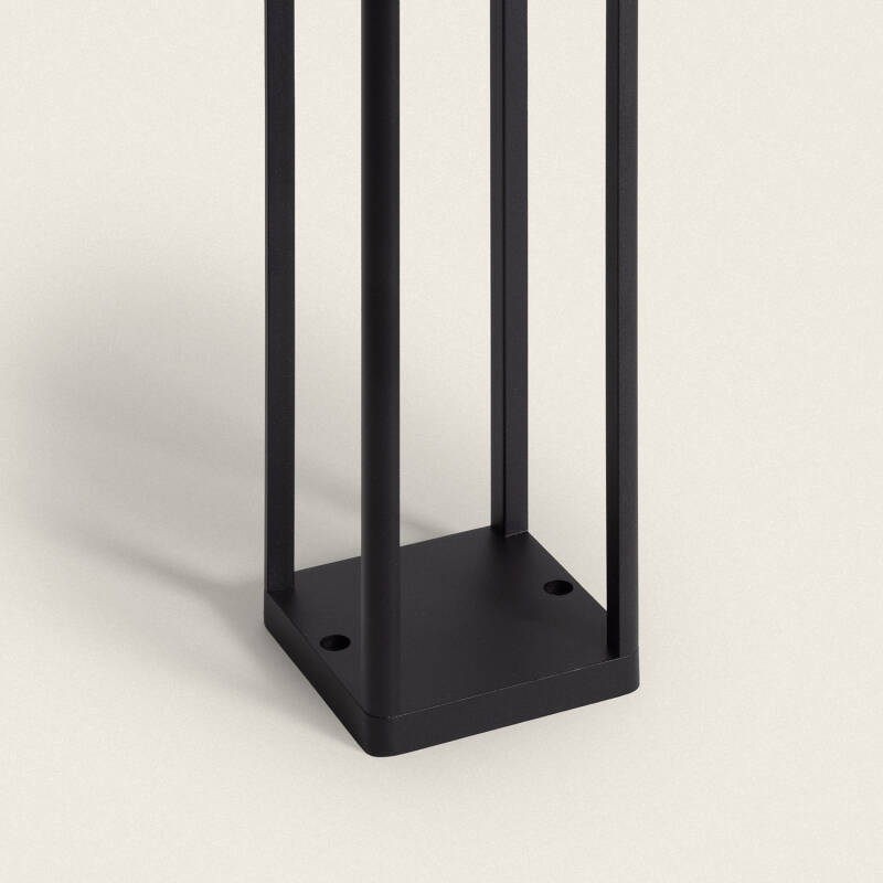 Bild von LED Bodenstehleuchte Außen Solar 2.5W 40cm Aluminium mit Bewegungssensor Devah