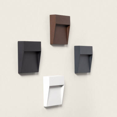 Image of Jade 3W Square Outdoor Aluminium Selectable CCT LED Wall Light