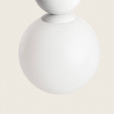 Bild von Pendelleuchte Keramik und Glas Dunia